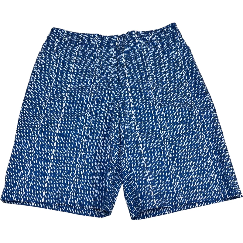Men's Activewear Shorts with PocketsShorts By Susan Graver In Blue, Size: 10