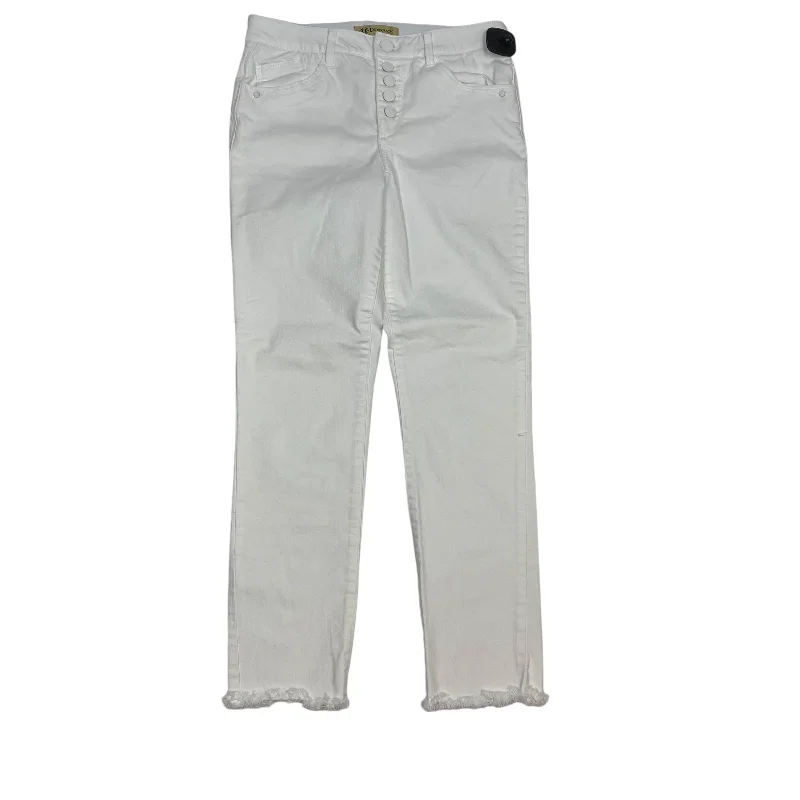 Dark Wash Men's JeansJeans Straight By Democracy In White Denim, Size: 4