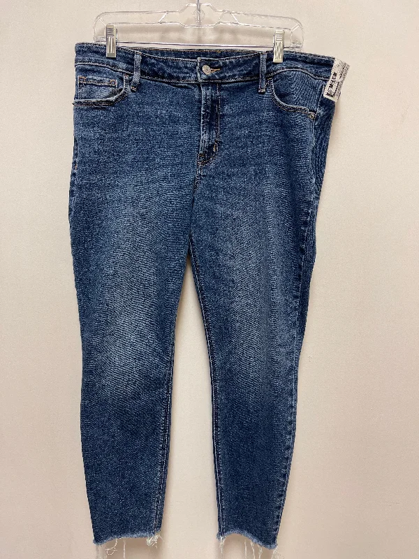 XL Men's JeansJeans Skinny By Old Navy In Blue Denim, Size: 14