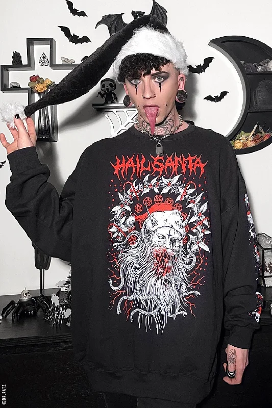 Modern Men's SportswearHail Santa Sweatshirt