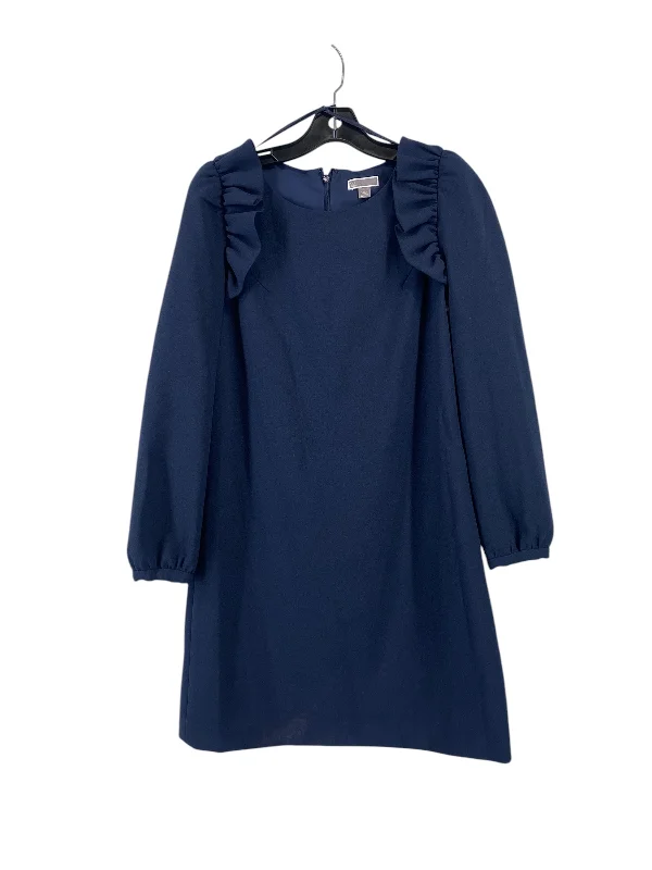 Velvet DressDress Work By Chelsea 28 In Navy, Size: 2