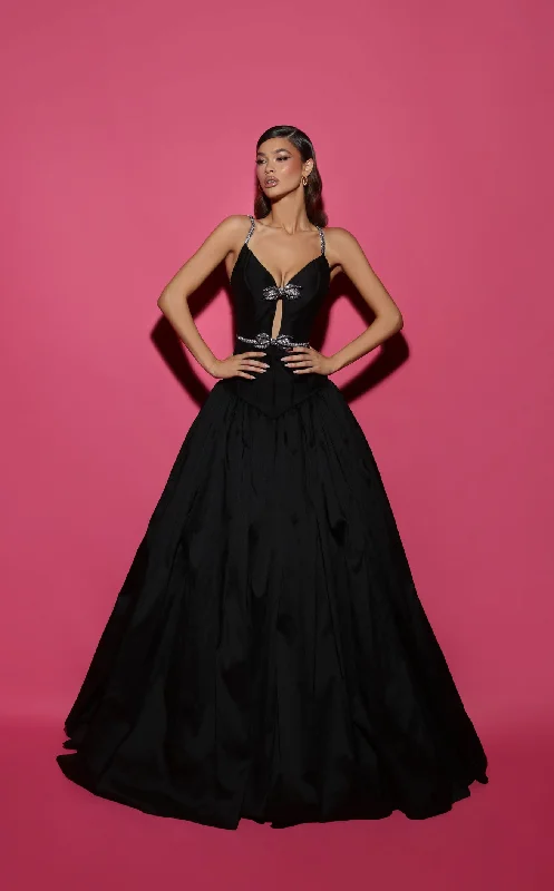 Off-The-Shoulder DressTarik Ediz 53095 Dress